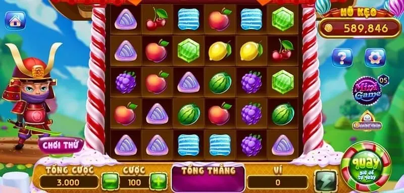 Mẹo chơi Candy Fruit Samurai chi tiết từ A–Z